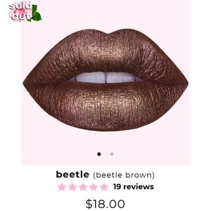 Lime Crime "Beetle" Perlee Lipstick